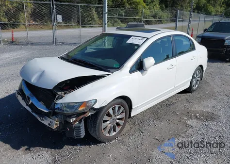 2010 Honda Civic Ex-L from USA, damaged, VIN 2HGFA1F93AH521778